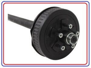 3.5K Brake Axle NO Springs